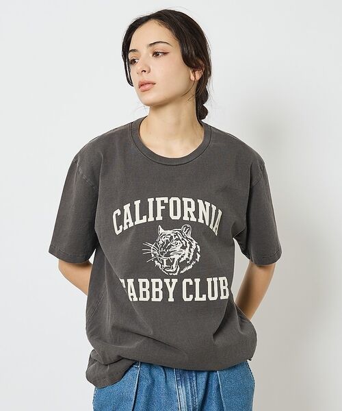 ABAHOUSE / アバハウス Tシャツ | 【MIXTA/ミクスタ 】CREW NECK TABBY CAT Tシャツ | 詳細18