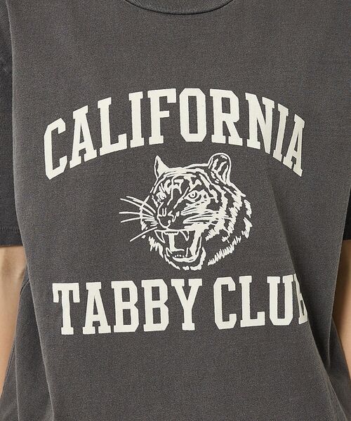 ABAHOUSE / アバハウス Tシャツ | 【MIXTA/ミクスタ 】CREW NECK TABBY CAT Tシャツ | 詳細19