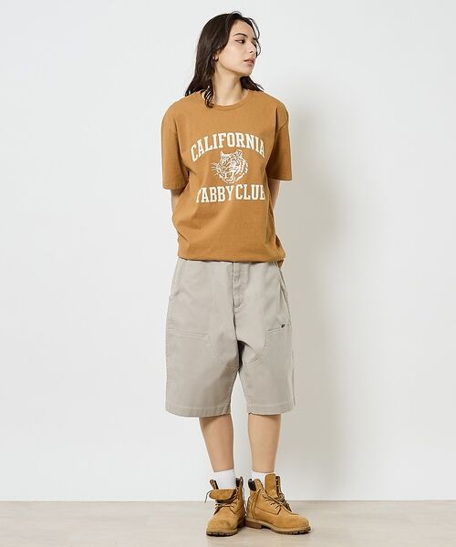ABAHOUSE / アバハウス Tシャツ | 【MIXTA/ミクスタ 】CREW NECK TABBY CAT Tシャツ | 詳細20