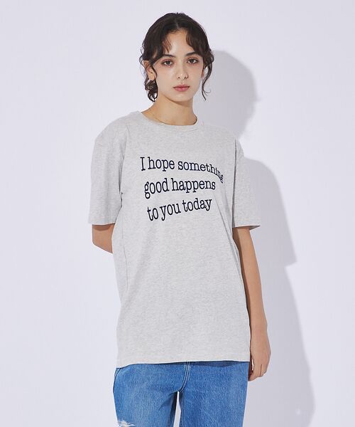 ABAHOUSE / アバハウス Tシャツ | 【MIXTA/ミクスタ 】CREW NECK / I HOPE / KITTY | 詳細3