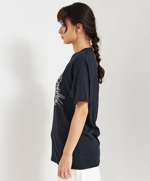 ABAHOUSE / アバハウス Tシャツ | 【JERZEES/ジャージーズ】 Black cat tee /odd eye/ | 詳細6