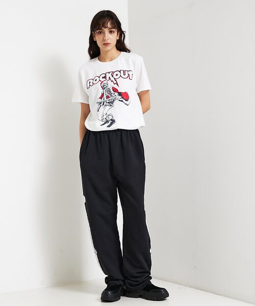 ABAHOUSE / アバハウス Tシャツ | 【JERZEES/ジャージーズ】ROCK OUT Tシャツ/ユニセックス | 詳細1