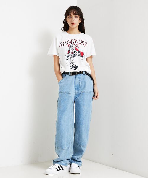 ABAHOUSE / アバハウス Tシャツ | 【JERZEES/ジャージーズ】ROCK OUT Tシャツ/ユニセックス | 詳細2