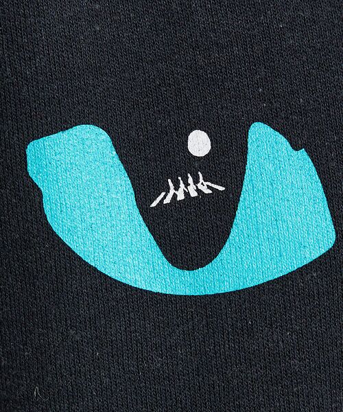 ABAHOUSE / アバハウス スウェット | 【JERZEES/ジャージーズ】 Black cat crew sweat /o | 詳細7