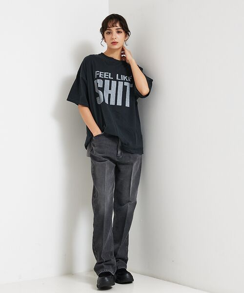 ABAHOUSE / アバハウス Tシャツ | 【REMI RELIEF / レミ レリーフ】FRONT MESSAGE BIG | 詳細12