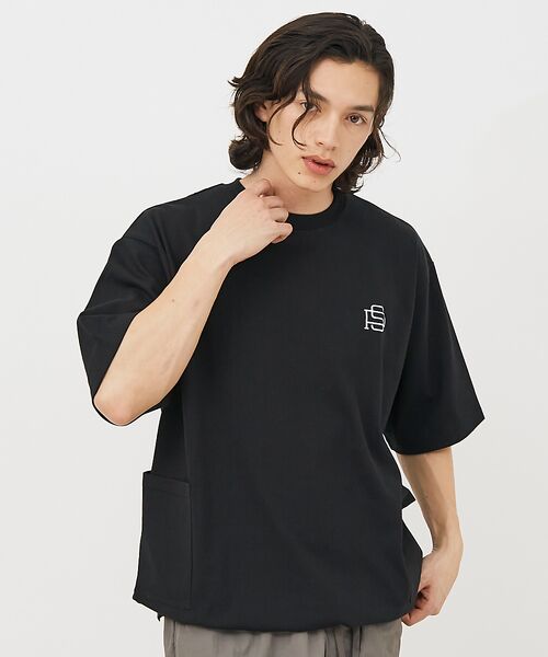 ABAHOUSE / アバハウス Tシャツ | 【POLeR/ポーラー】COOLMAX W POCKET TEE/ダブルポケット | 詳細14