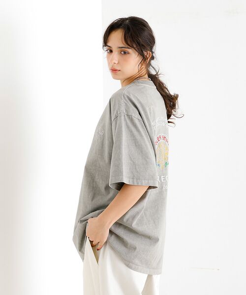 ABAHOUSE / アバハウス Tシャツ | 【POLeR/ポーラー】PIGMENT SOUVENIR TEE/スーベニアTシ | 詳細7