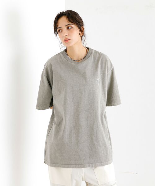 ABAHOUSE / アバハウス Tシャツ | 【POLeR/ポーラー】PIGMENT SOUVENIR TEE/スーベニアTシ | 詳細9