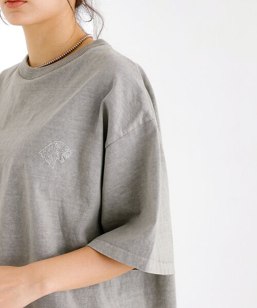 ABAHOUSE / アバハウス Tシャツ | 【POLeR/ポーラー】PIGMENT SOUVENIR TEE/スーベニアTシ | 詳細14