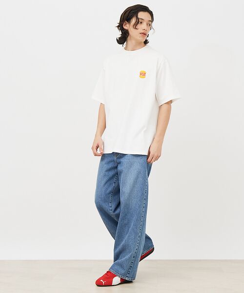 ABAHOUSE / アバハウス Tシャツ | 【POLeR/ポーラー】PRM WASH STEAMED /HAMS/ HEAR | 詳細6