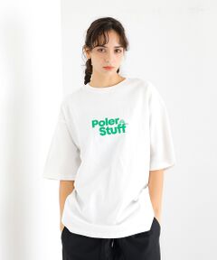 ABAHOUSE / アバハウス Tシャツ | 【POLeR/ポーラー】 STUFF RELAX TEE/スタッフロゴ/リラック