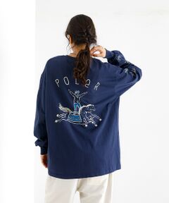 ABAHOUSE / アバハウス Tシャツ | 【POLeR/ポーラー】HORSE L/S TEE/ロングTシャツ
