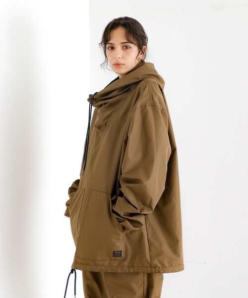 ABAHOUSE / アバハウス ブルゾン | 【TAION/タイオン】ミリタリー Ripstop リバーシブル アノラックパー | 詳細24