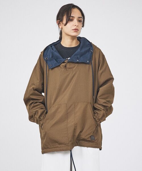 ABAHOUSE / アバハウス ブルゾン | 【TAION/タイオン】ミリタリー Ripstop リバーシブル アノラックパー | 詳細26
