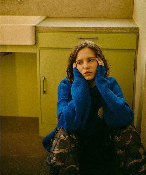 ABAHOUSE / アバハウス ニット・セーター | 【Revo.レボ】ワンポイントハートステッチルーズニット/ユニセックス/TH-3 | 詳細26