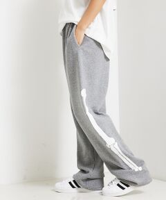 ABAHOUSE / アバハウス パンツ | 【JERZEES/ジャージーズ】Leg bones open bottom pa