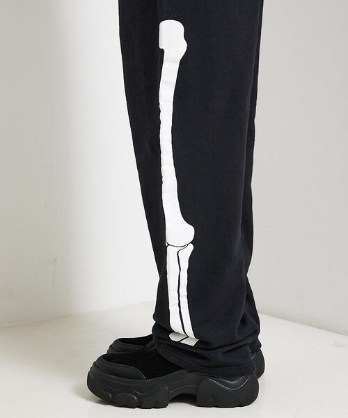 ABAHOUSE / アバハウス パンツ | 【JERZEES/ジャージーズ】Leg bones open bottom pa | 詳細10