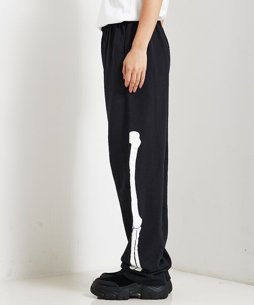 ABAHOUSE / アバハウス パンツ | 【JERZEES/ジャージーズ】Leg bones open bottom pa | 詳細6
