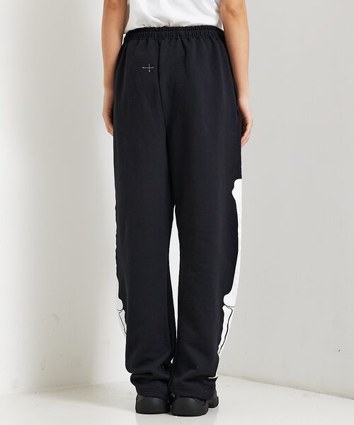 ABAHOUSE / アバハウス パンツ | 【JERZEES/ジャージーズ】Leg bones open bottom pa | 詳細7
