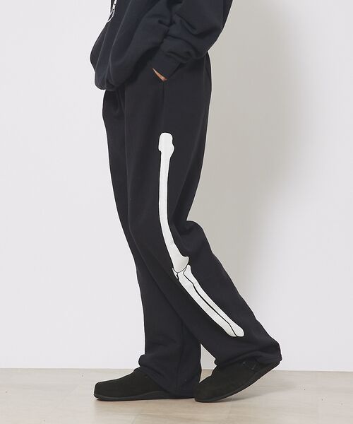 ABAHOUSE/アバハウス 【JERZEES/ジャージーズ】Leg bones open bottom pa ブラック L ABAHOUSE/アバハウス 【JERZEES/ジャージーズ】Leg bones open bottom pa ブラック L