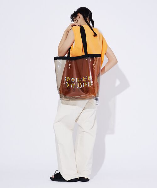 ABAHOUSE / アバハウス トートバッグ | 【POLeR/ポーラー】PVC POOL BAG/マルチプールバッグ/ユニセック | 詳細4