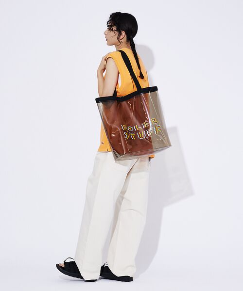 ABAHOUSE / アバハウス トートバッグ | 【POLeR/ポーラー】PVC POOL BAG/マルチプールバッグ/ユニセック | 詳細5