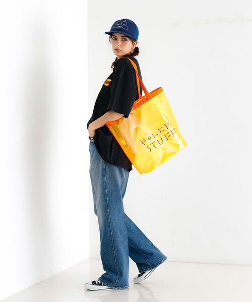 ABAHOUSE / アバハウス トートバッグ | 【POLeR/ポーラー】PVC POOL BAG/マルチプールバッグ/ユニセック | 詳細7