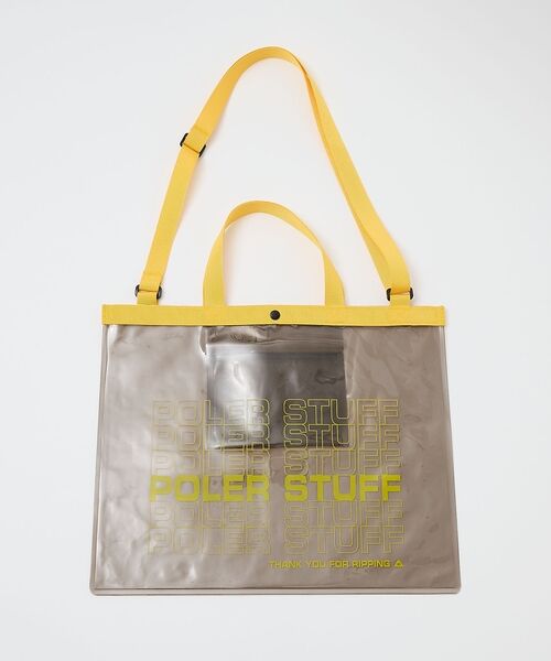 ABAHOUSE / アバハウス トートバッグ | 【POLeR/ポーラー】PVC POOL BAG/マルチプールバッグ/ユニセック | 詳細7