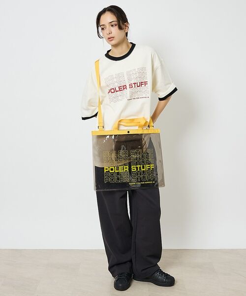 ABAHOUSE / アバハウス トートバッグ | 【POLeR/ポーラー】PVC POOL BAG/マルチプールバッグ/ユニセック | 詳細10
