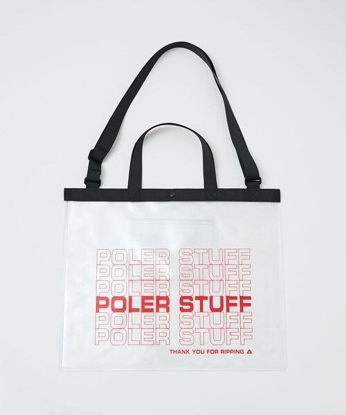 ABAHOUSE / アバハウス トートバッグ | 【POLeR/ポーラー】PVC POOL BAG/マルチプールバッグ/ユニセック | 詳細9