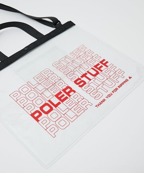 ABAHOUSE / アバハウス トートバッグ | 【POLeR/ポーラー】PVC POOL BAG/マルチプールバッグ/ユニセック | 詳細11