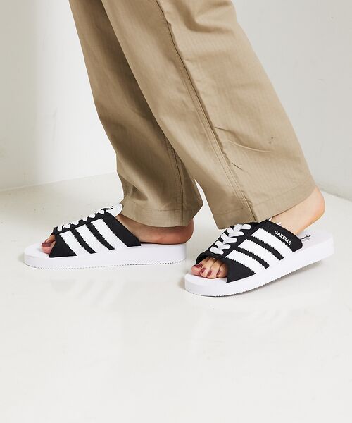ABAHOUSE / アバハウス サンダル | 【adidas/アディダス】ガゼル ビーチ スライド / Gazelle Bea | 詳細1