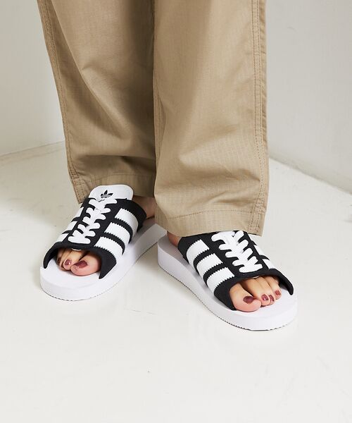 ABAHOUSE / アバハウス サンダル | 【adidas/アディダス】ガゼル ビーチ スライド / Gazelle Bea | 詳細2