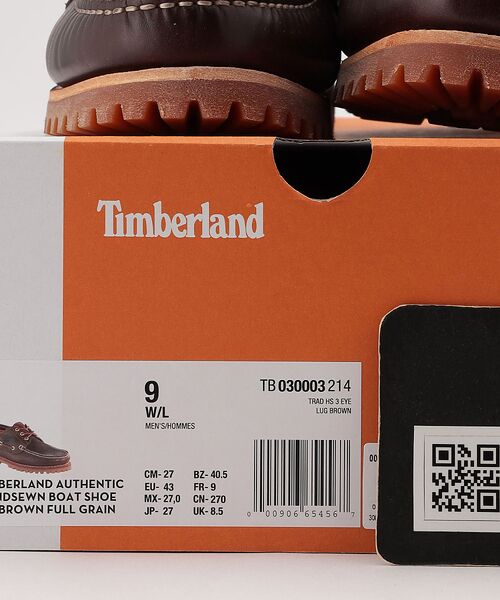 ABAHOUSE / アバハウス シューズ | 【Timberland/ティンバーランド】Authentics 3 Eye Cl | 詳細7