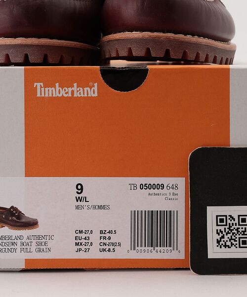 ABAHOUSE / アバハウス シューズ | 【Timberland/ティンバーランド】Authentics 3 Eye Cl | 詳細14