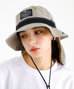 【POLeR/ポーラー】2WAY SUNGUARD HAT/サンガード付バケット