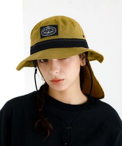 【POLeR/ポーラー】2WAY SUNGUARD HAT/サンガード付バケット