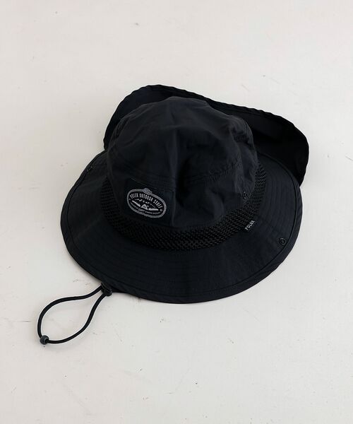 ABAHOUSE / アバハウス ハット | 【POLeR/ポーラー】2WAY SUNGUARD HAT/サンガード付バケット | 詳細5