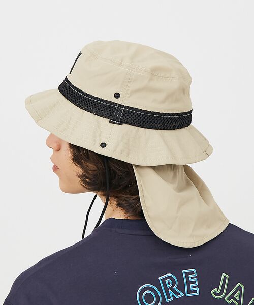 POLeR/ポーラー】2WAY SUNGUARD HAT/サンガード付バケット