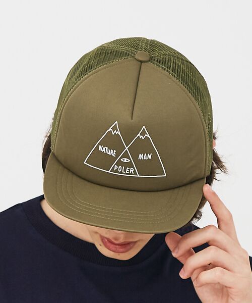 POLeR/ポーラー】VENN MESH CAP/メッシュキャップ （ハット
