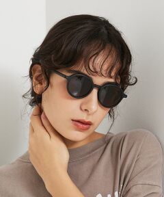 【LE FOON / ルフォーン】Round Frame sunglasses/