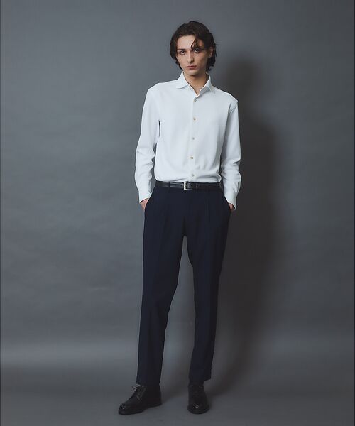 ABAHOUSE / アバハウス シャツ・ブラウス | 【FLEX SHIRTS】COOLMAX EcoMade ダブルピケ ジャージシ | 詳細15