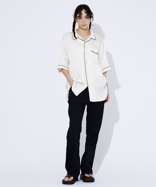 ABAHOUSE / アバハウス シャツ・ブラウス | 【PENDLETON/ペンドルトン】Piping Open Collar Shi | 詳細1