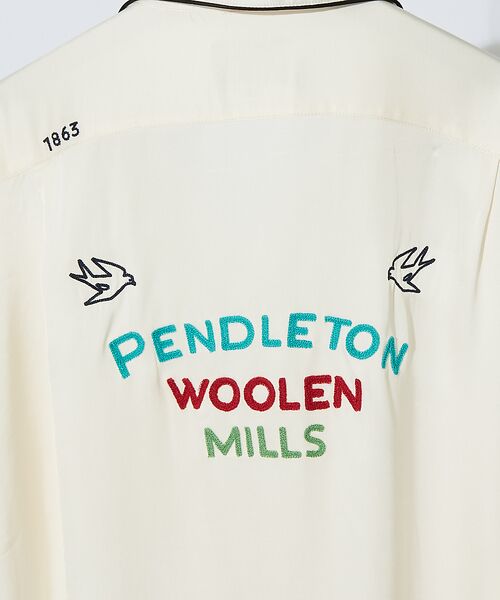 ABAHOUSE / アバハウス シャツ・ブラウス | 【PENDLETON/ペンドルトン】Piping Open Collar Shi | 詳細5