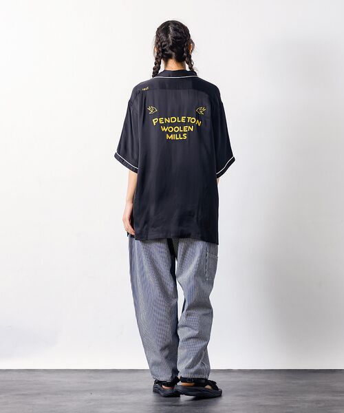 ABAHOUSE / アバハウス シャツ・ブラウス | 【PENDLETON/ペンドルトン】Piping Open Collar Shi | 詳細9