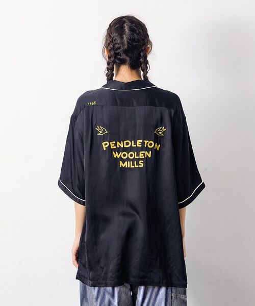 ABAHOUSE / アバハウス シャツ・ブラウス | 【PENDLETON/ペンドルトン】Piping Open Collar Shi | 詳細11