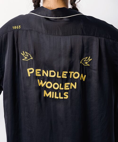 ABAHOUSE / アバハウス シャツ・ブラウス | 【PENDLETON/ペンドルトン】Piping Open Collar Shi | 詳細12