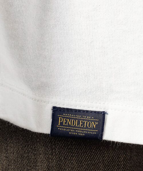 ABAHOUSE / アバハウス Tシャツ | 【PENDLETON/ペンドルトン】 BACK PRINT Tシャツ / バック | 詳細25