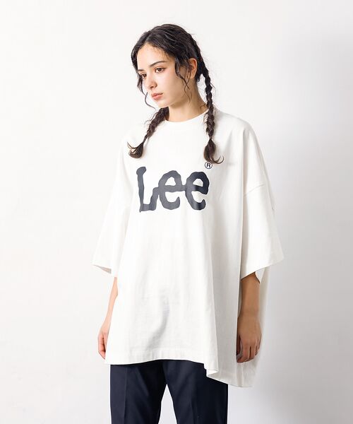 ABAHOUSE / アバハウス Tシャツ | 【Lee/リー】SUPERSIZED LEE LOGO T/フロントロゴ ビッグ | 詳細2