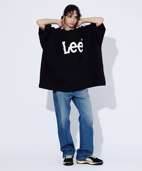 ABAHOUSE / アバハウス Tシャツ | 【Lee/リー】SUPERSIZED LEE LOGO T/フロントロゴ ビッグ | 詳細16